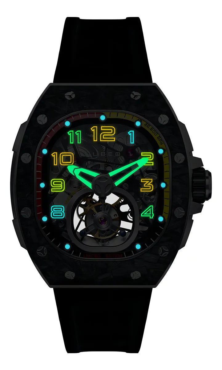 Reloj Hombre Nubeo Stellar Black Nb-6108-01 Edición Limitada