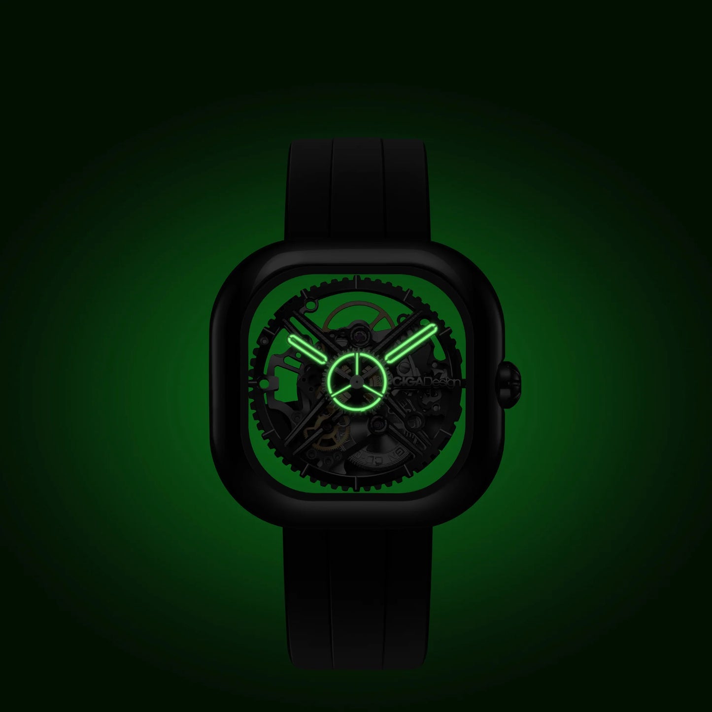 CIGA design Mechanical Watch Eastern Jade
