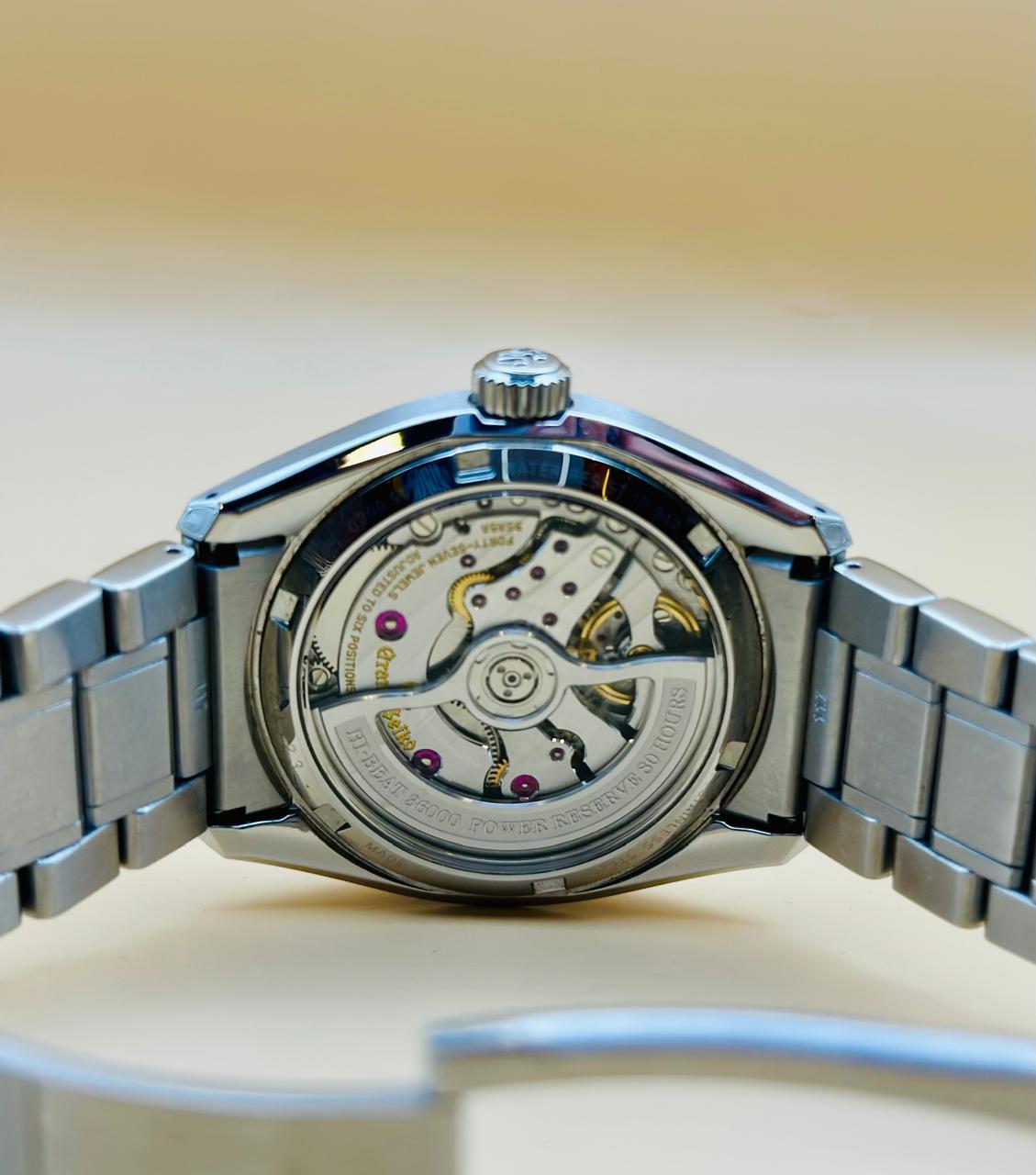 GS Grand Seiko Withe Birch