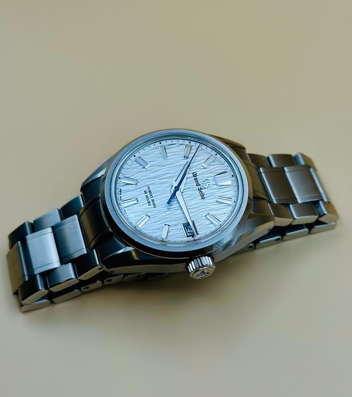 GS Grand Seiko Withe Birch