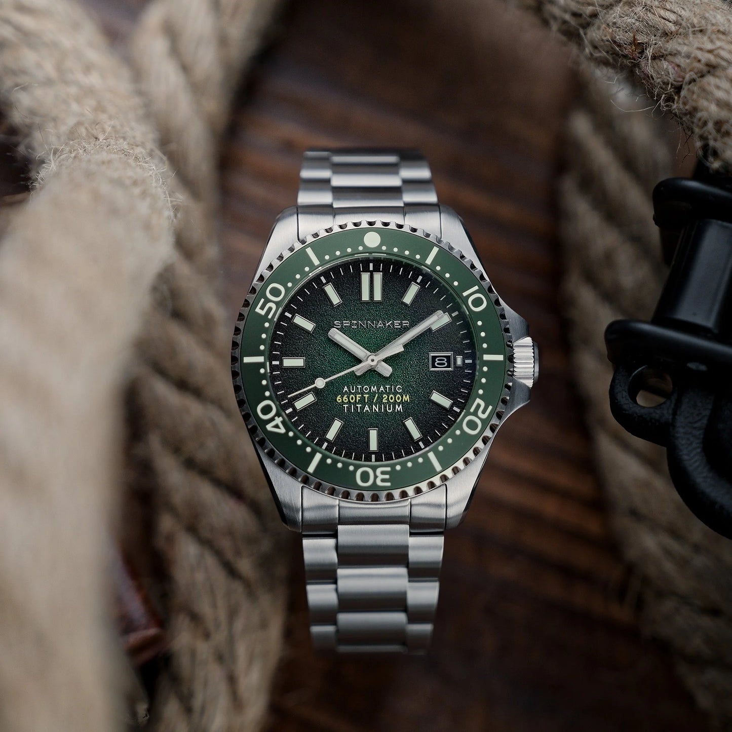 Tesei Titanium Automatic Militia Green