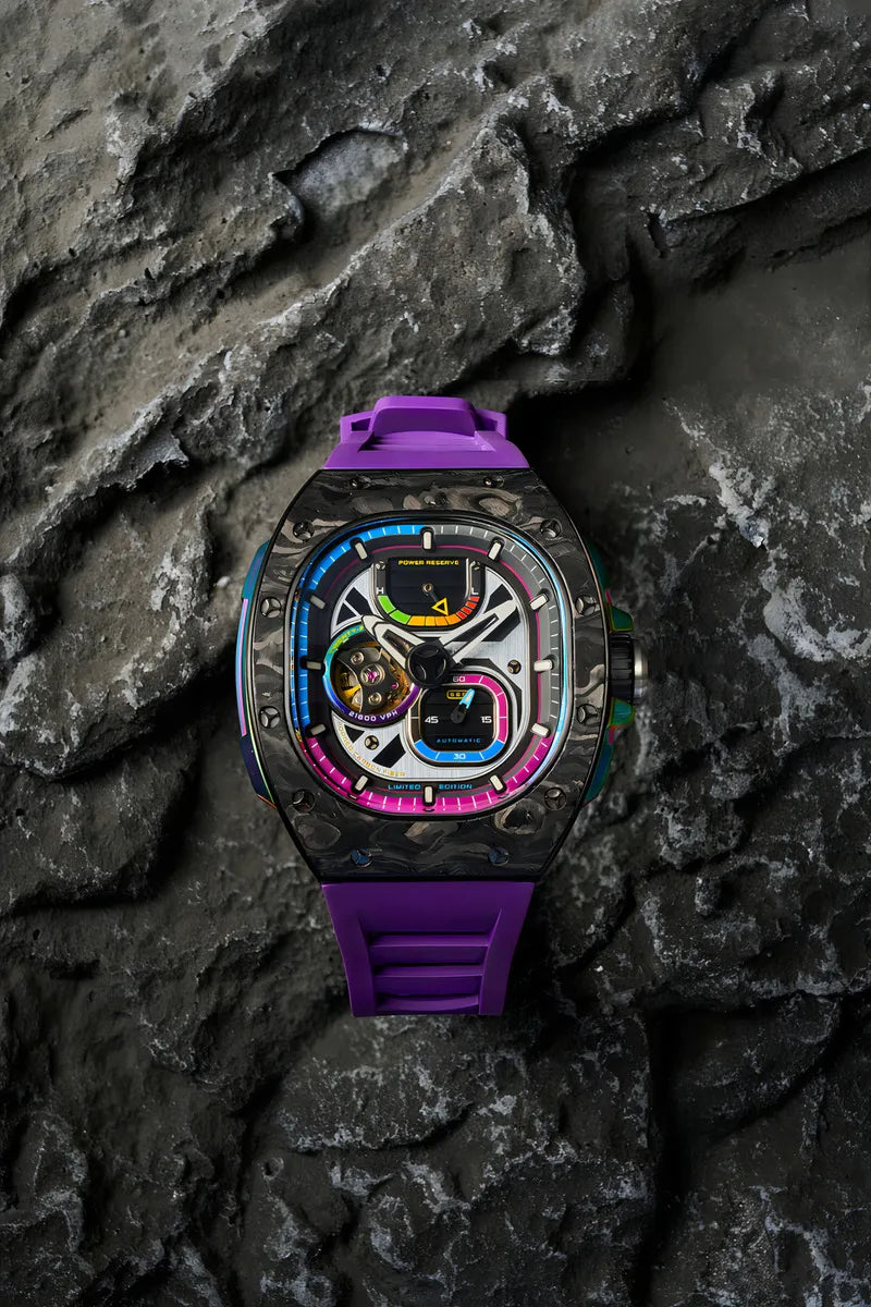 Reloj Automático NUBEO Indigo NB-6105-06 Caja Carbono Edición Limitada