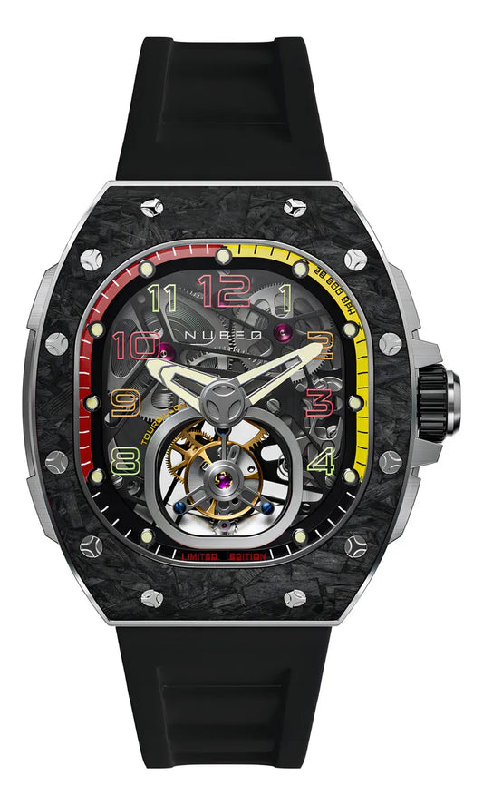 Reloj Hombre Nubeo Stellar Black Nb-6108-01 Edición Limitada