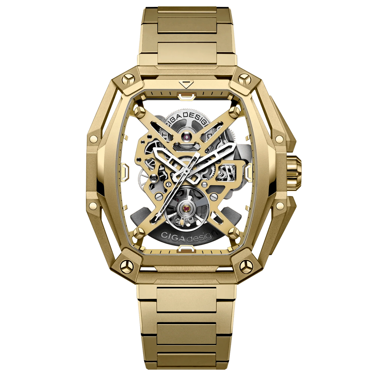 SKELETON AUTOMATIC WATCH HUNTER VINTAGE