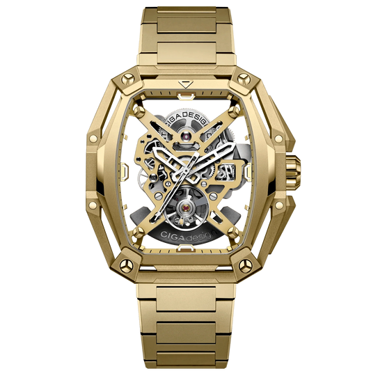 SKELETON AUTOMATIC WATCH HUNTER VINTAGE