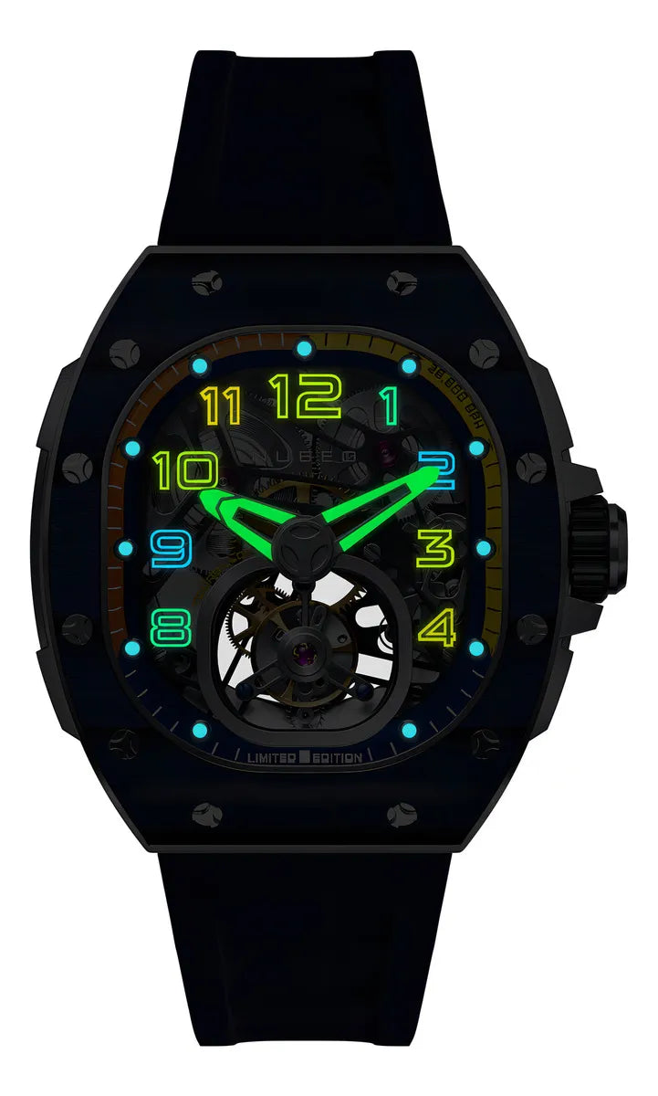 Reloj Hombre Nubeo Rare Blue Tourbillón Edición Limitada
