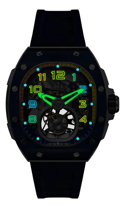 Reloj Hombre Nubeo Rare Blue Tourbillón Edición Limitada