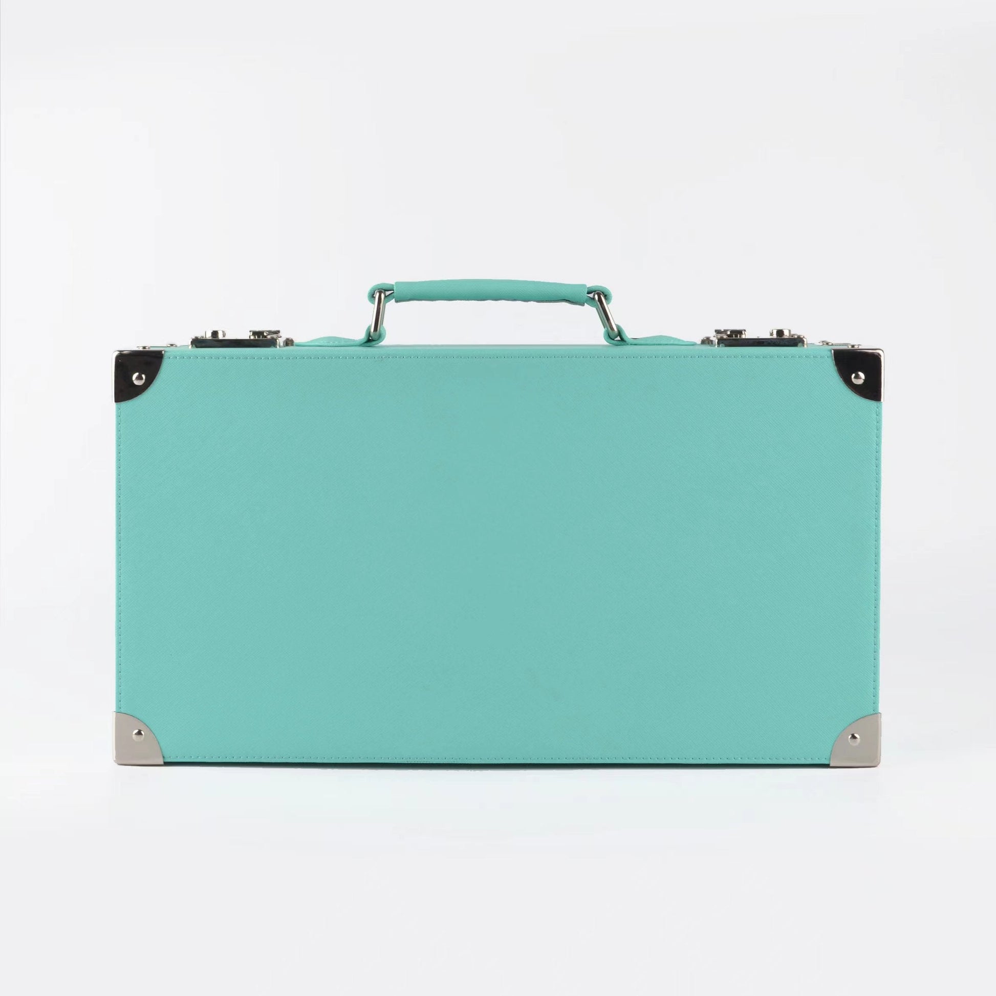 Tempomat Madrid, Tiffany Blue / Sky Blue Saffiano leather watch box for collectors