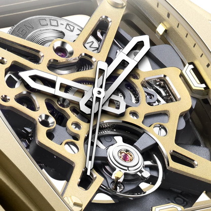 SKELETON AUTOMATIC WATCH HUNTER VINTAGE