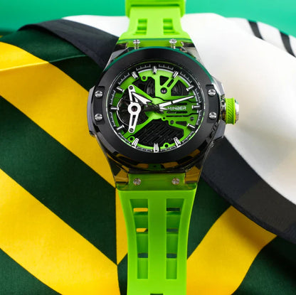 Minber Skeleton Automatic Watch - Surfer Totem - 9018