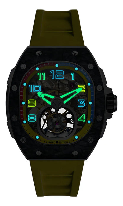 Reloj NUBEO Hombre Edición Limitada Tourbillon Esqueletizado