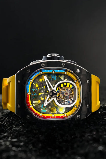 Reloj NUBEO Hombre Edición Limitada Tourbillon Esqueletizado