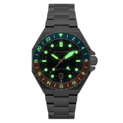 Dumas GMT Automatic Cobalt Crimson