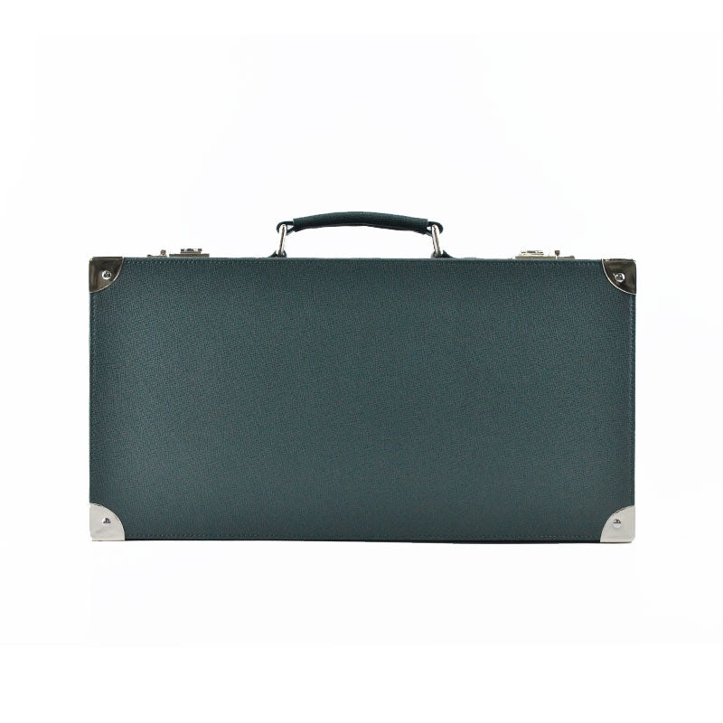 Tempomat Madrid, Green Saffiano leather watch box for collectors