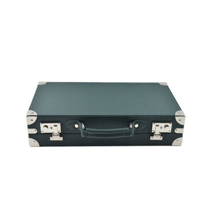 Tempomat Madrid, Green Saffiano leather watch box for collectors