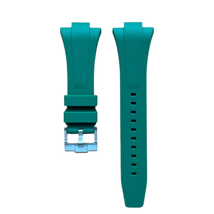 Tissot prx 35mm, prx 40mm rubber strap, green 