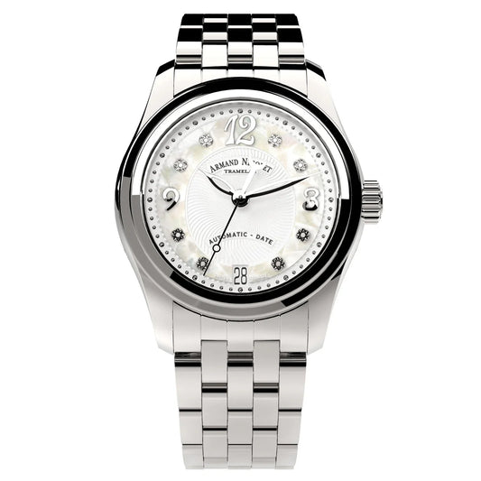 Armand Nicolet Ladies Watch M03-3 Stainless Steel  ACERO