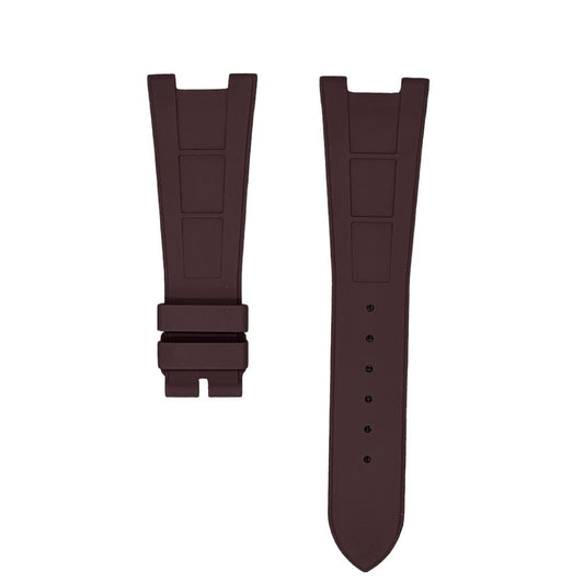 Tempomat Madrid, Brown FKM Vulcanized Rubber Strap for Patek Philippe Nautilus
