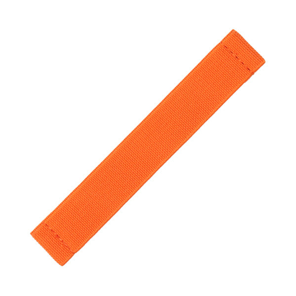 Tempomat Madrid, 20mm Orange Elastic loop strap, universal fit, for rolex, omega, Moonswatch, omega x swatch and more
