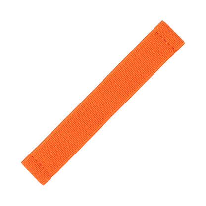 Tempomat Madrid, 20mm Orange Elastic loop strap, universal fit, for rolex, omega, Moonswatch, omega x swatch and more