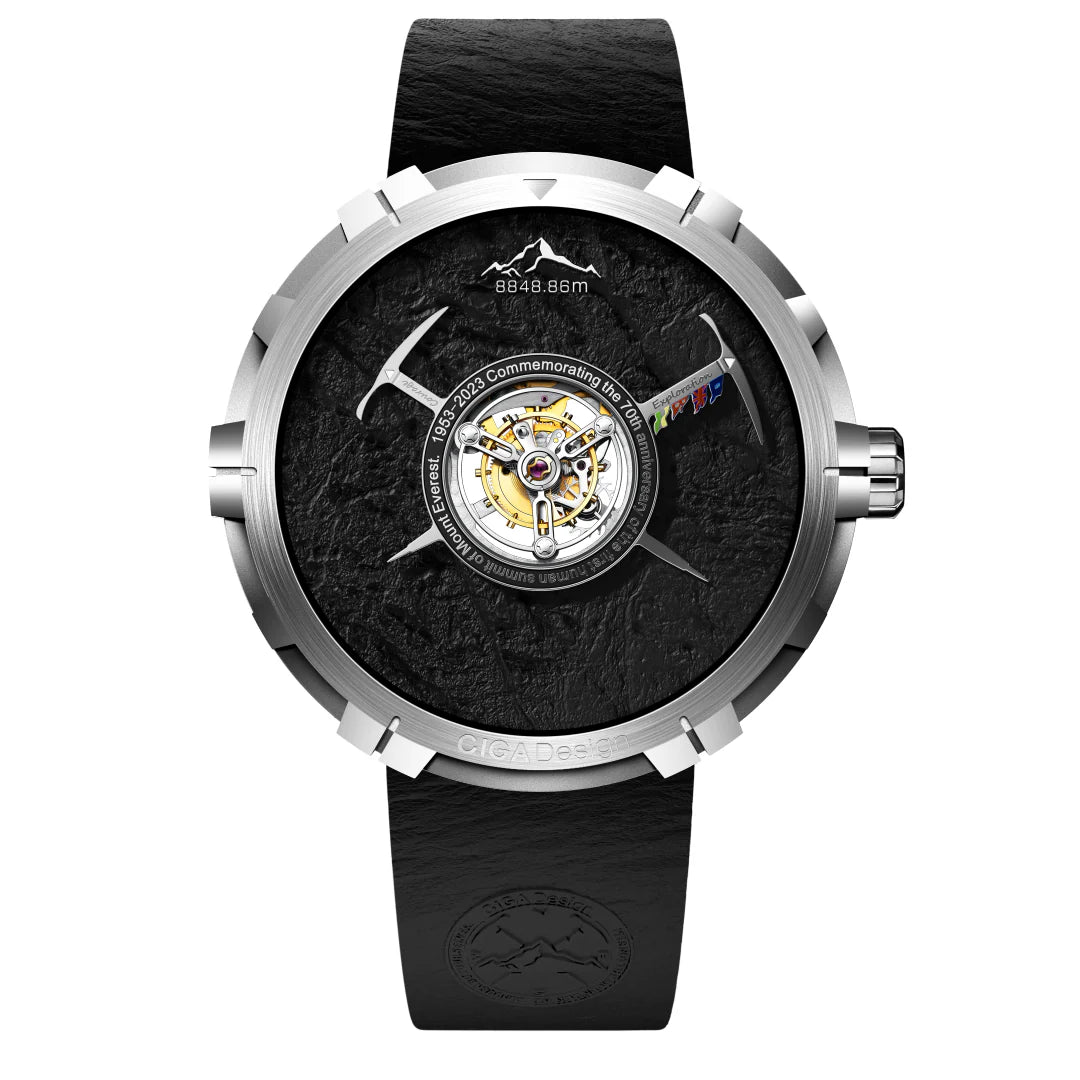 CIGA design Central Tourbillon Watch · Everest 70th Anniversary Edition