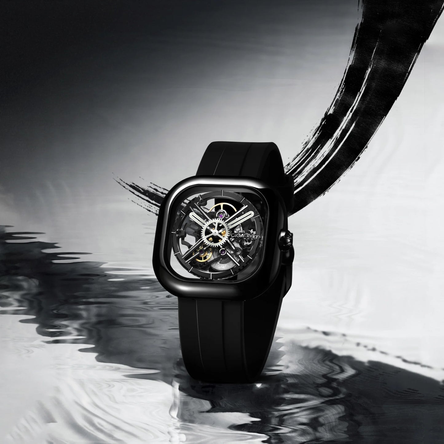 CIGA design Mechanical Watch Eastern Jade