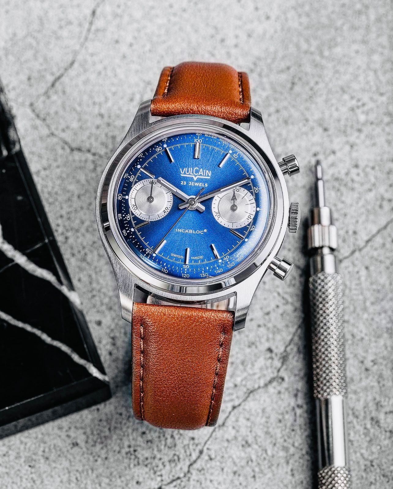 Chronograph 70's - Blue