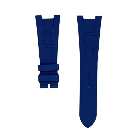 Tempomat Madrid, Blue FKM Vulcanized Rubber Strap for Patek Philippe Nautilus