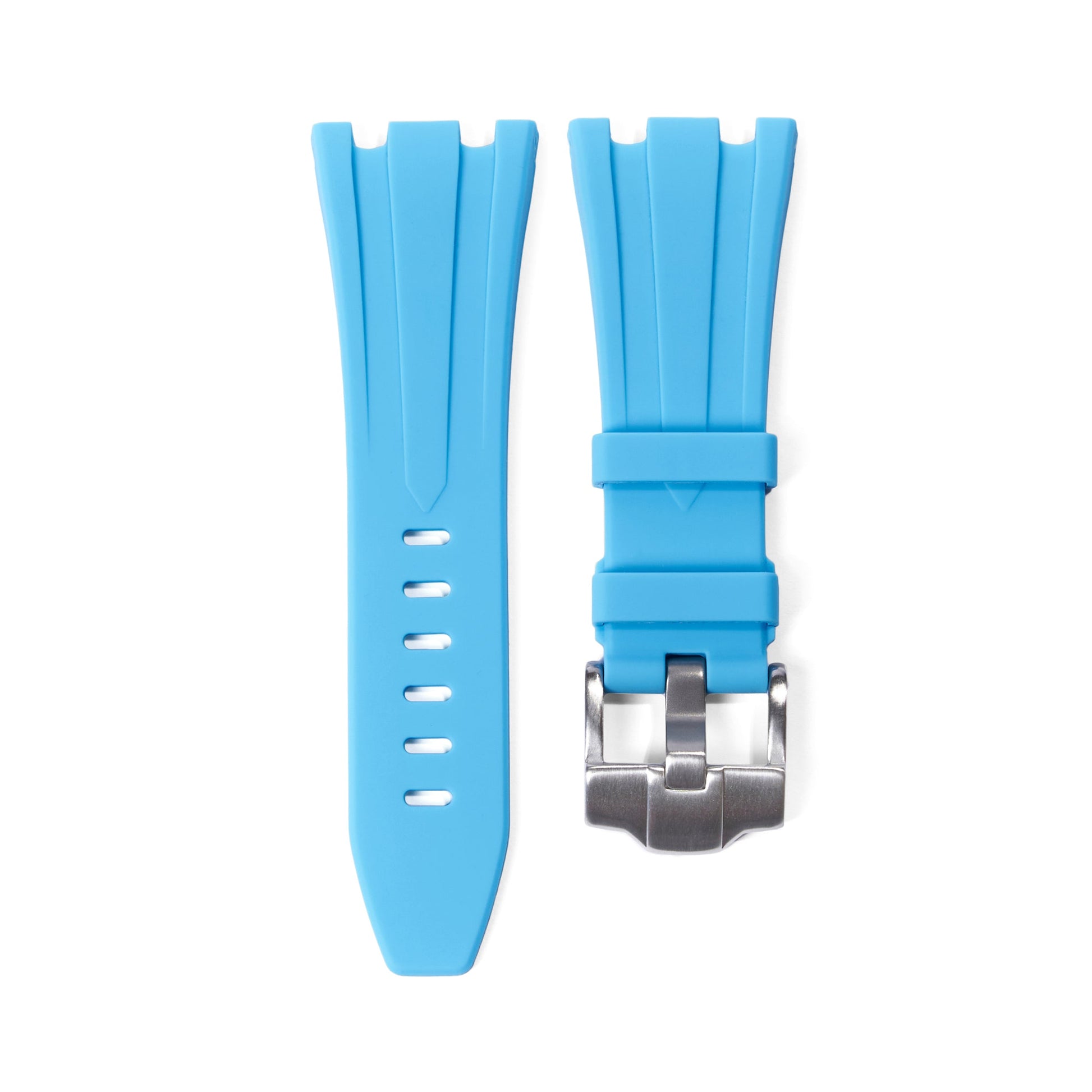 Tempomat Madrid, Blue Miami / Blue Marbella Rubber Strap for Audemars Piguet, royal oak offshore 42mm
