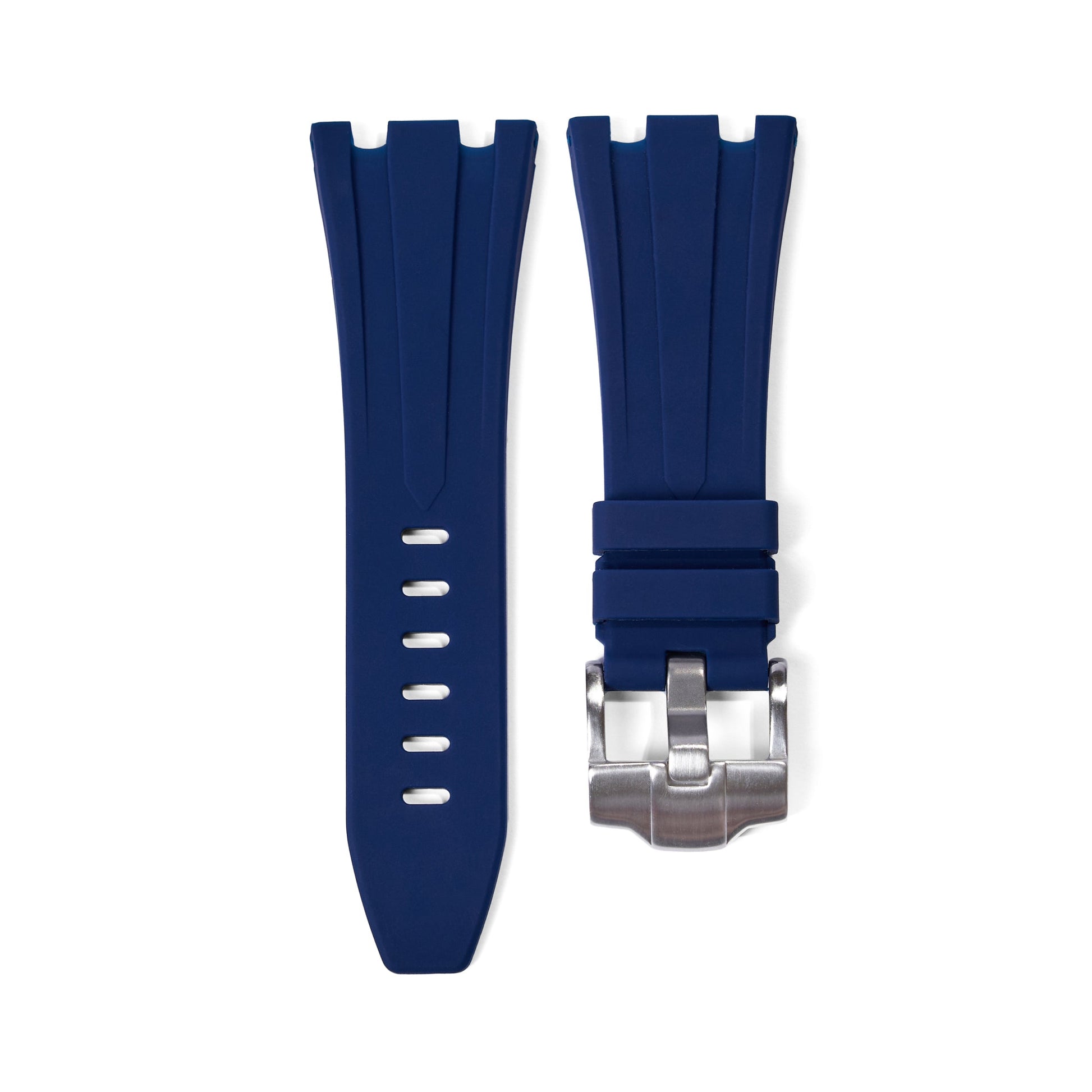 Tempomat Madrid, Navy Blue Rubber Strap for Audemars Piguet, royal oak offshore 42mm