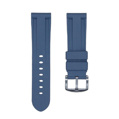 Tempomat Madrid, Grey Rubber Strap for Panerai, Seiko, Breitling, Tag Heuer, Tudor, Universal 22mm