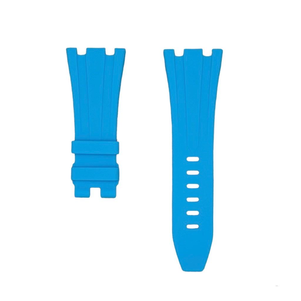 Tempomat Madrid, Blue Miami / Blue Marbella Rubber Strap for Audemars Piguet, royal oak offshore 42mm
