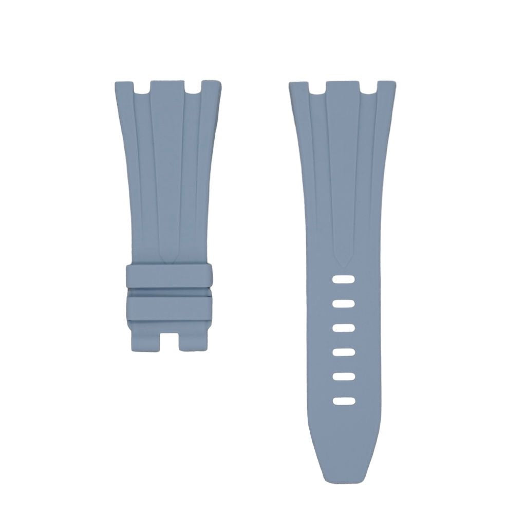 Tempomat Madrid, Grey Rubber Strap for Audemars Piguet, royal oak offshore 42mm