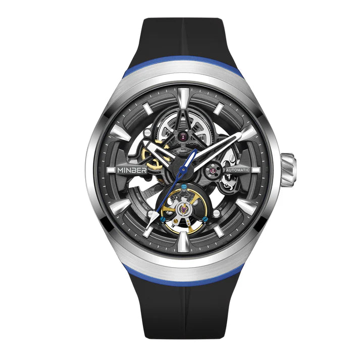 MINBER Automatic Skeleton Watch - 6004-3