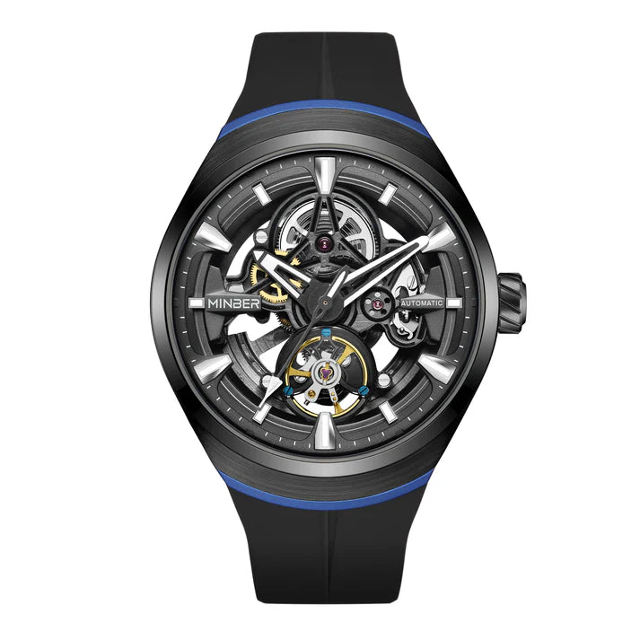 MINBER Automatic Skeleton Watch - 6004-3