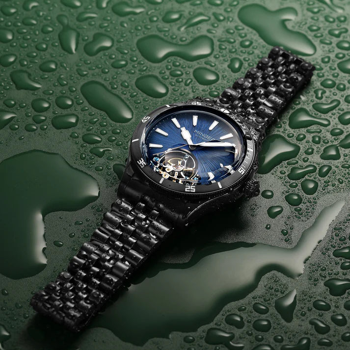 Minber Automatic Skeleton Watch - 9164