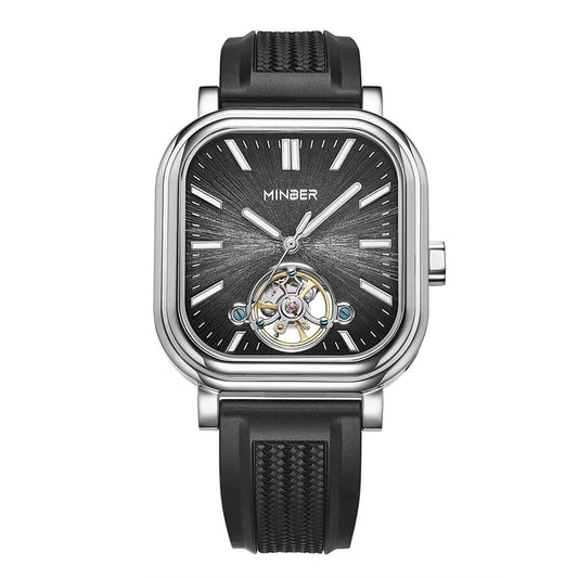 MINBER Automatic Skeleton Watch - Elegance in Motion - 9220-G2