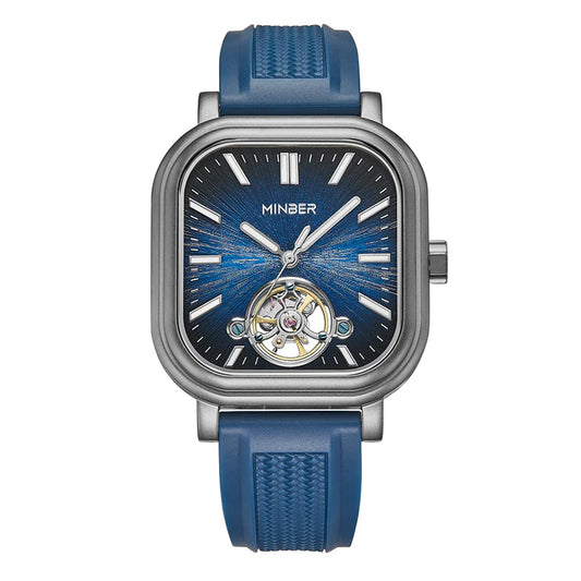 MINBER Automatic Skeleton Watch - Elegance in Motion - 9220-G2