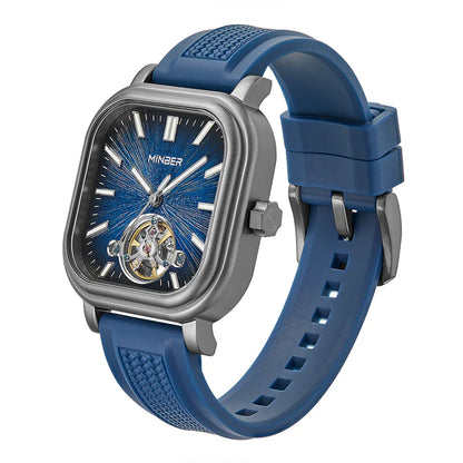 MINBER Automatic Skeleton Watch - Elegance in Motion - 9220-G2