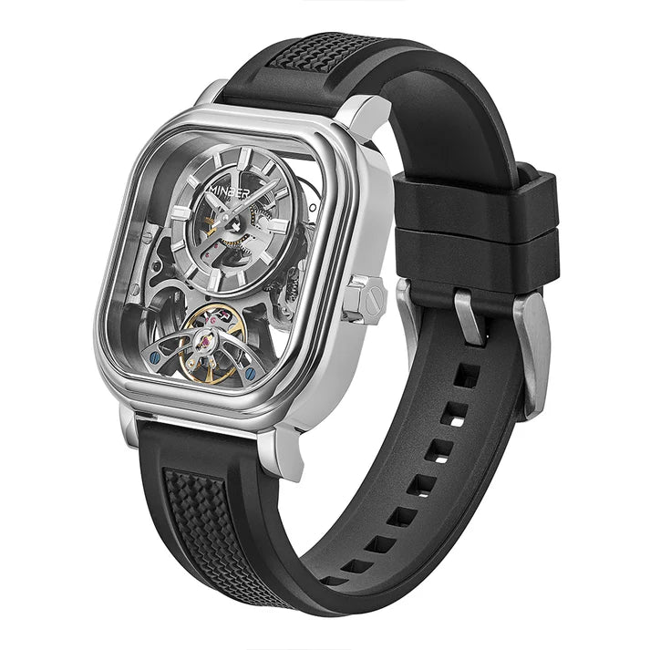 MINBER Automatic Skeleton Watch - Timeless Craftsmanship - 9220