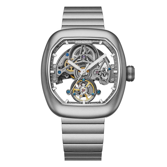 MINBER Automatic Skeleton Watch - Minimalist - 9253