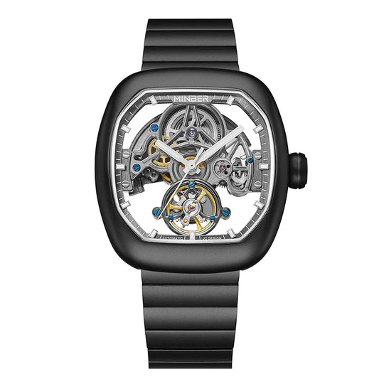 MINBER Automatic Skeleton Watch - Minimalist - 9253