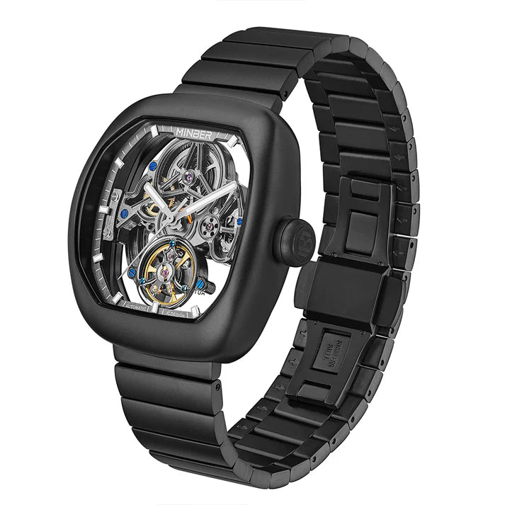 MINBER Automatic Skeleton Watch - Minimalist - 9253