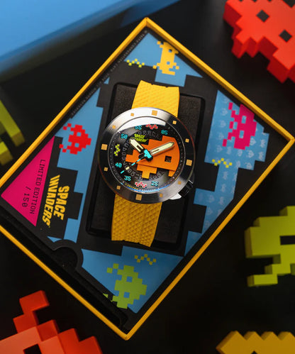 CASSINI AUTOMATIC SPACE INVADERS LIMITED EDITION