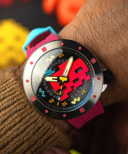 CASSINI AUTOMATIC SPACE INVADERS LIMITED EDITION