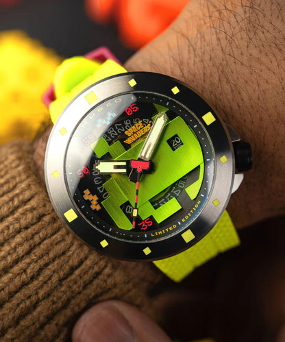 CASSINI AUTOMATIC SPACE INVADERS LIMITED EDITION