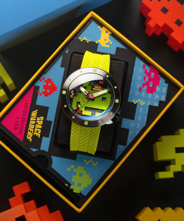 CASSINI AUTOMATIC SPACE INVADERS LIMITED EDITION