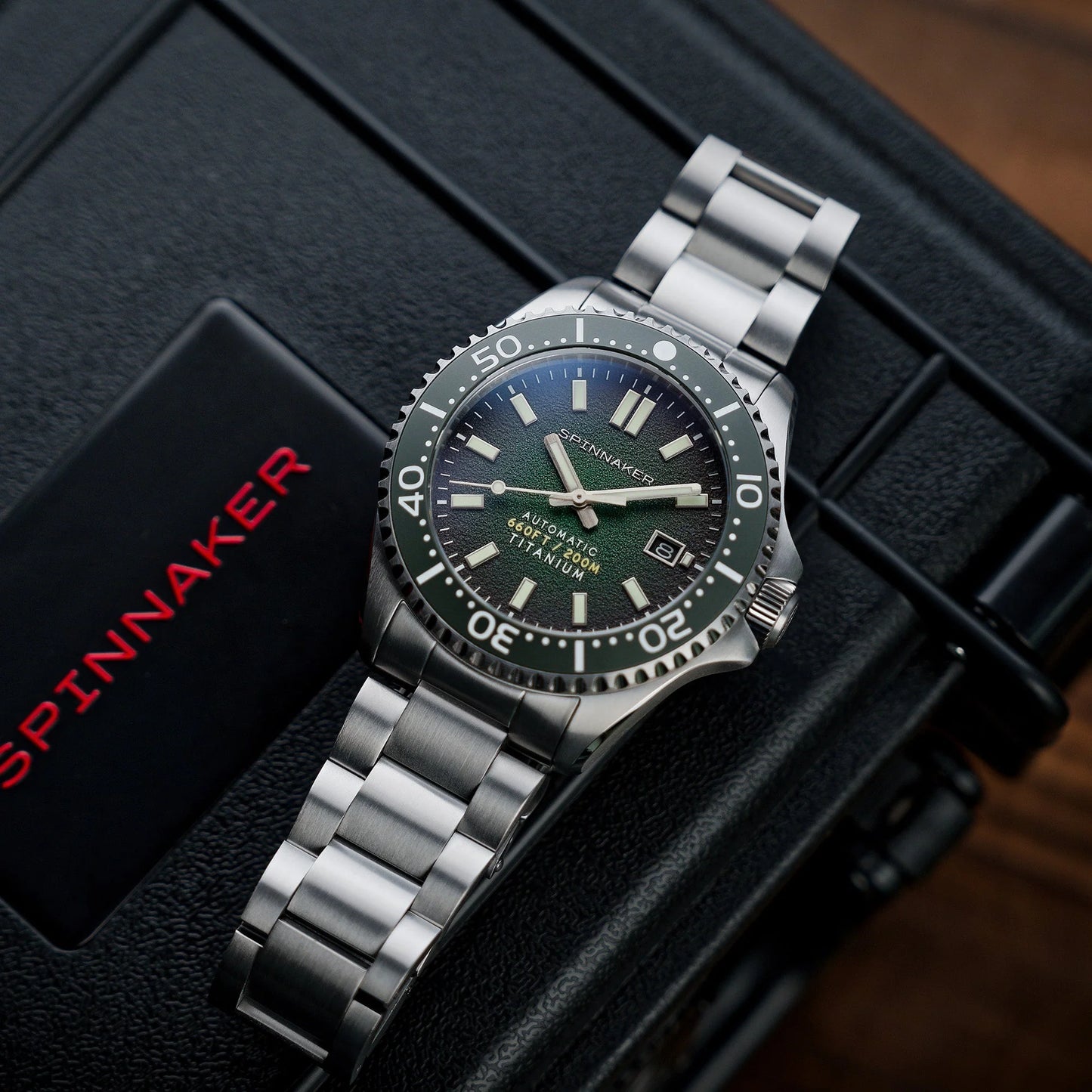 Tesei Titanium Automatic Militia Green