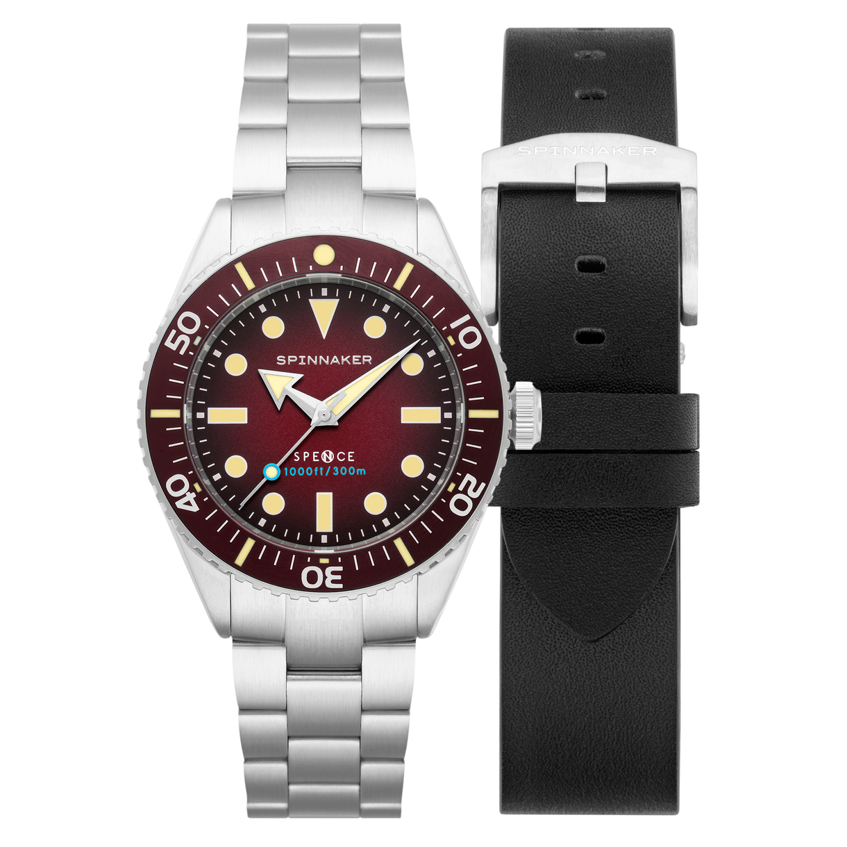Spence 300 Automatic  Crimson Red