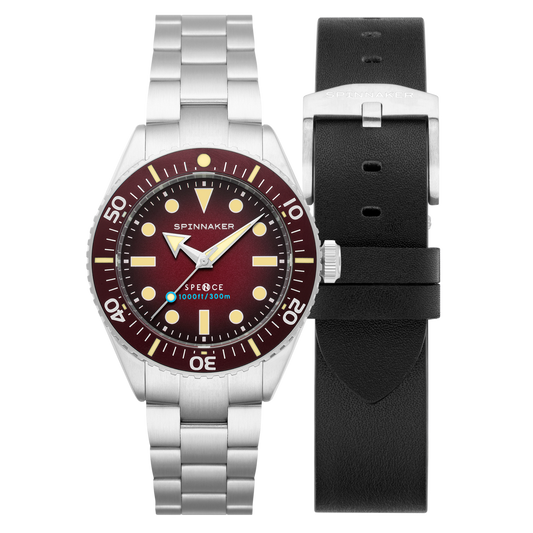 Spence 300 Automatic  Crimson Red